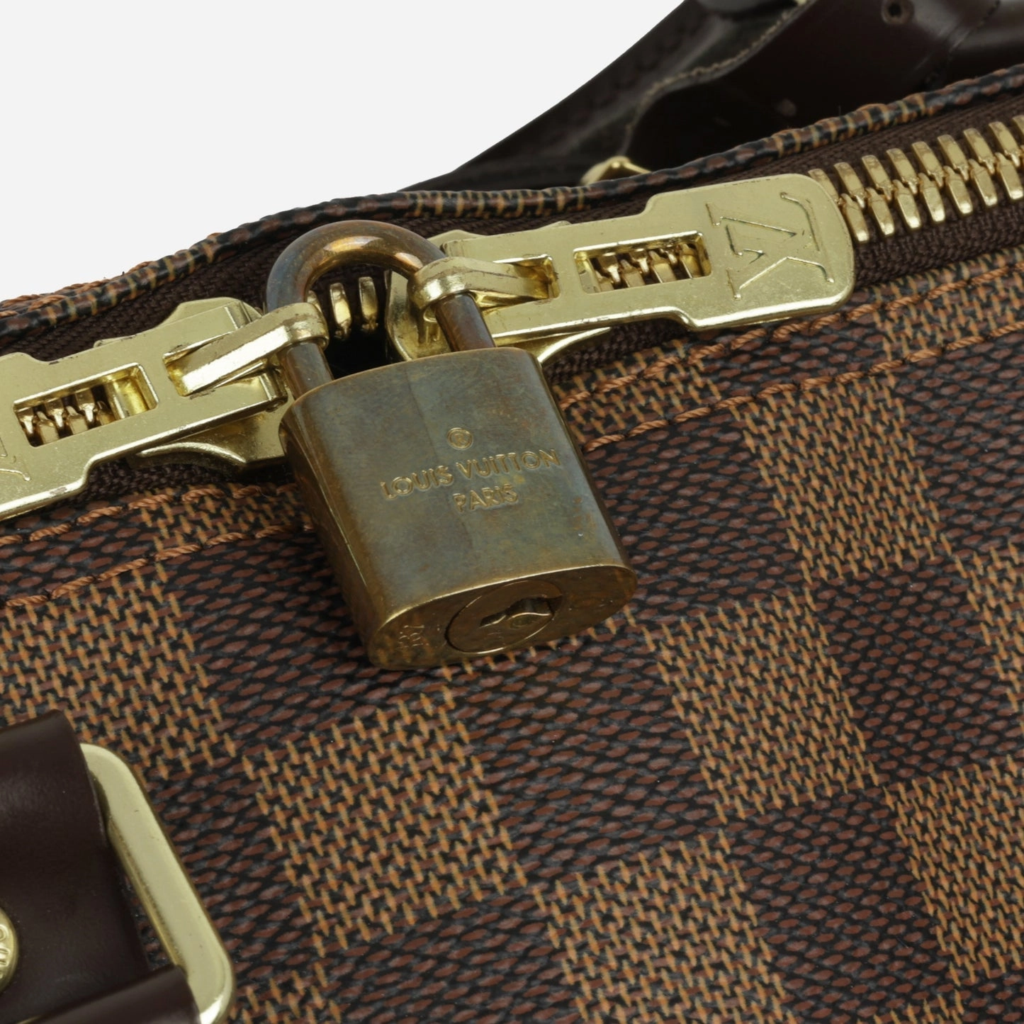 Louis Vuitton Keepall Bandoulire 55 Damier Ebene GHW
