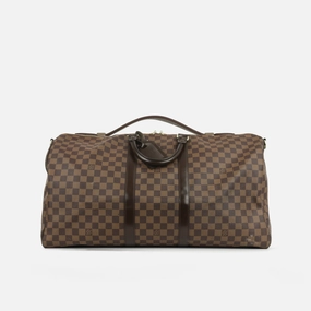 Louis Vuitton Keepall Bandoulire 55 Damier Ebene GHW