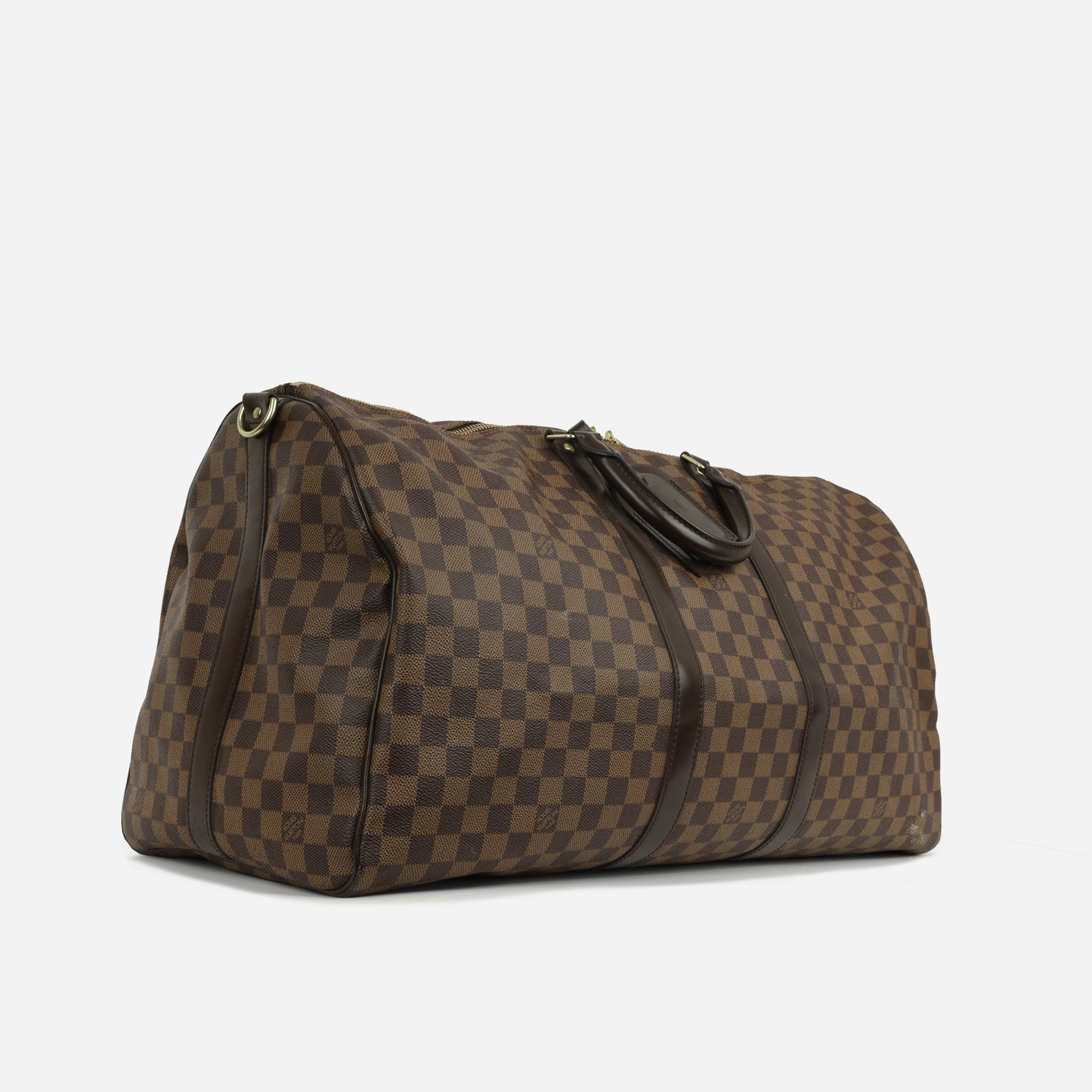 Louis Vuitton Keepall Bandoulire 55 Damier Ebene GHW