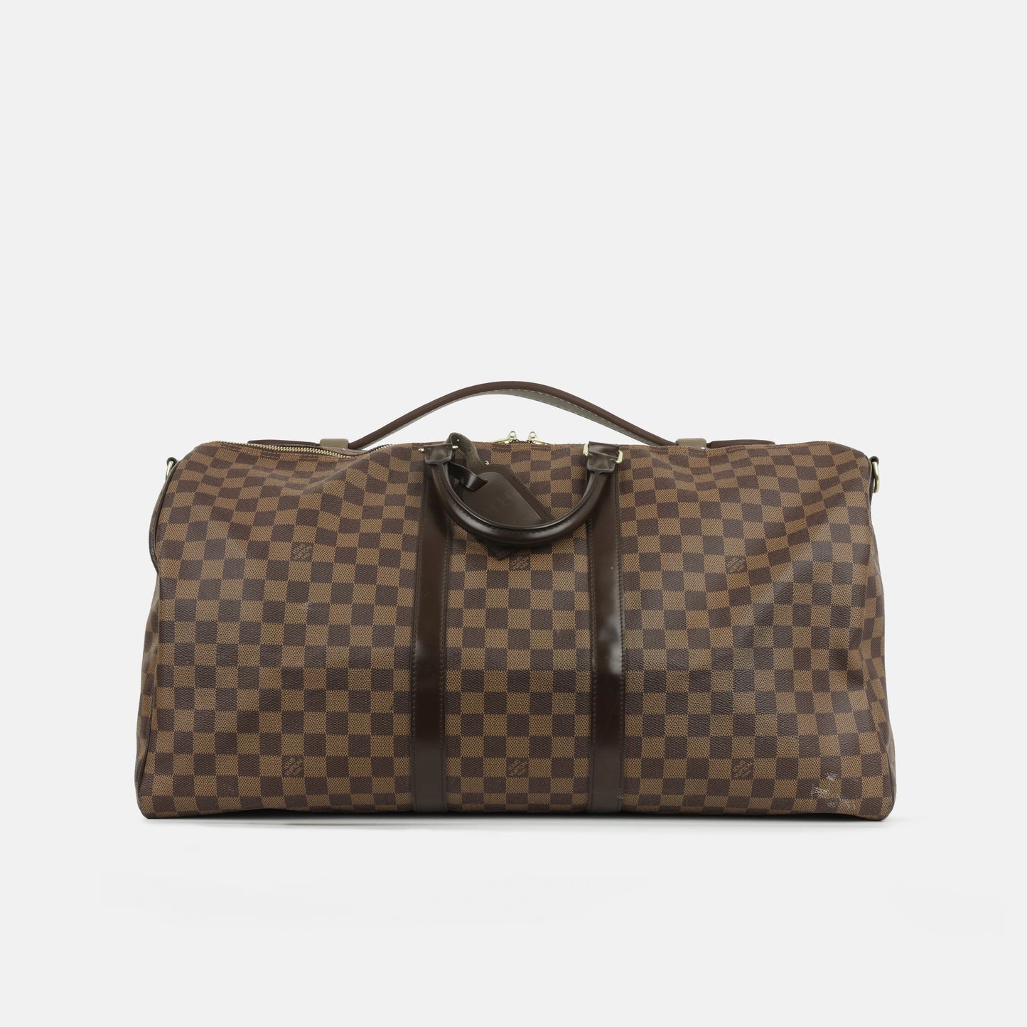 Louis Vuitton Keepall Bandoulire 55 Damier Ebene GHW