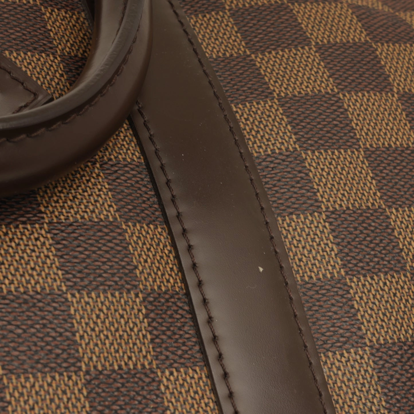 Louis Vuitton Keepall Bandoulire 55 Damier Ebene GHW