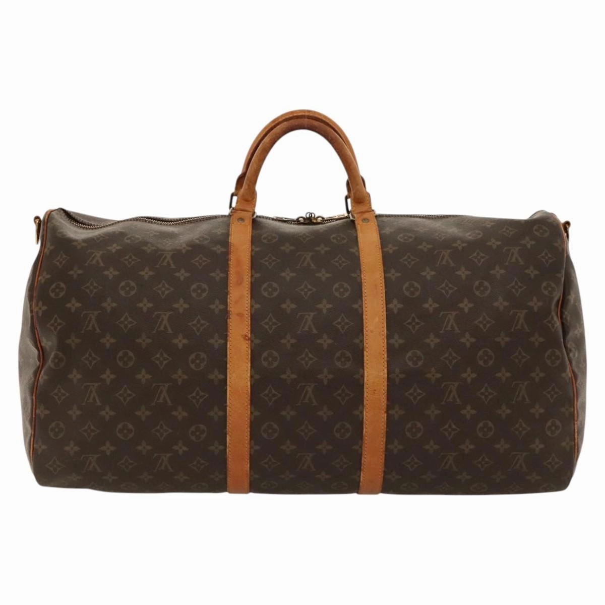 Louis Vuitton Keepall Bandoulire 60 Canvas Travel Bag (Pre-Owned)