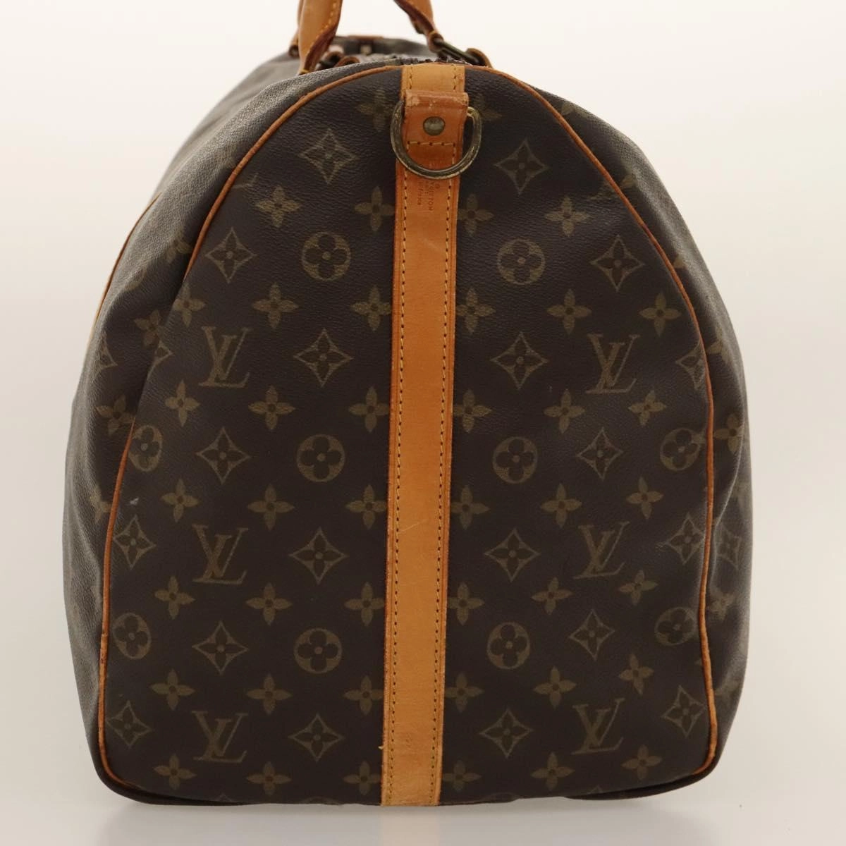 Louis Vuitton Keepall Bandoulire 60 Canvas Travel Bag (Pre-Owned)