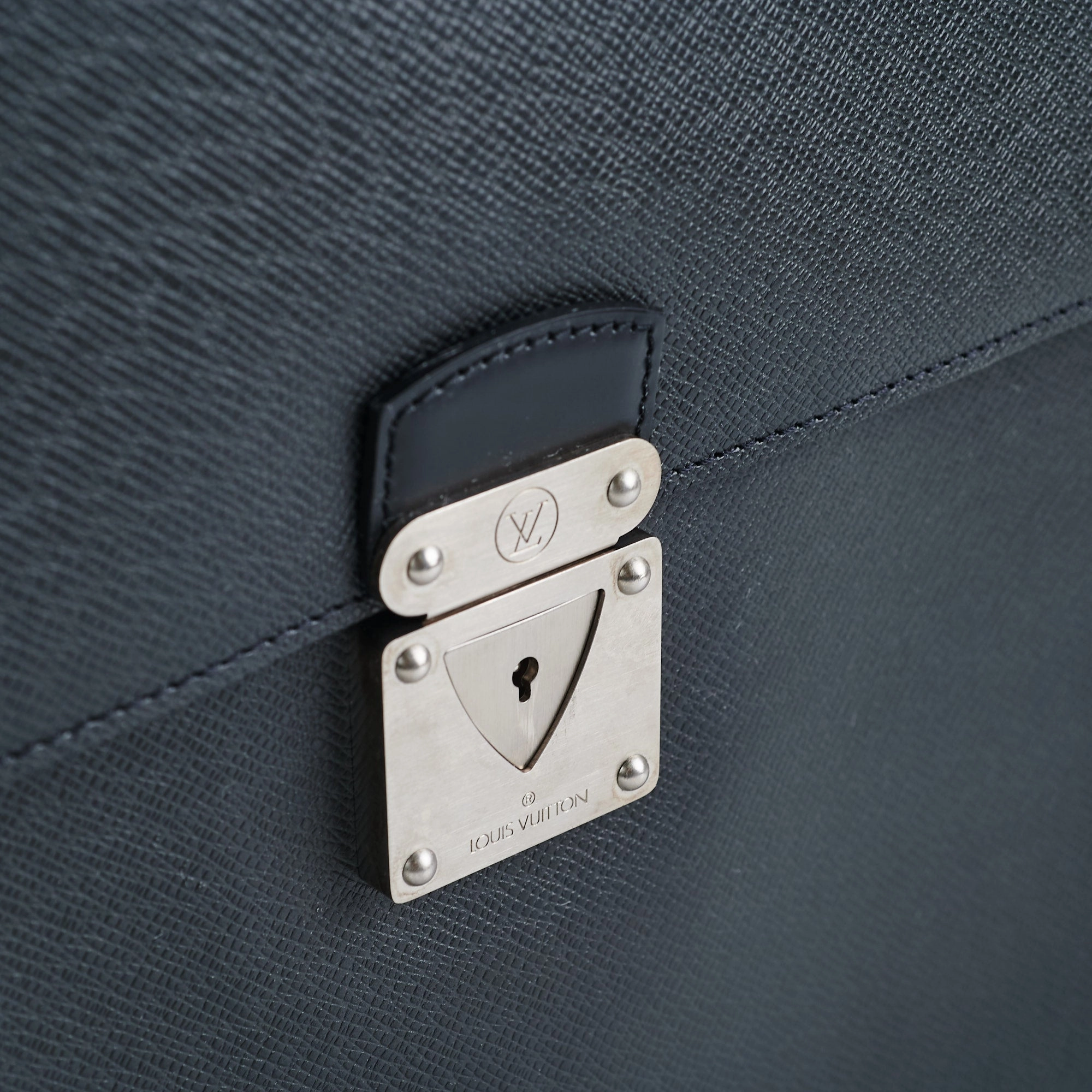 Louis Vuitton Laguito Business Briefcase Bag Black