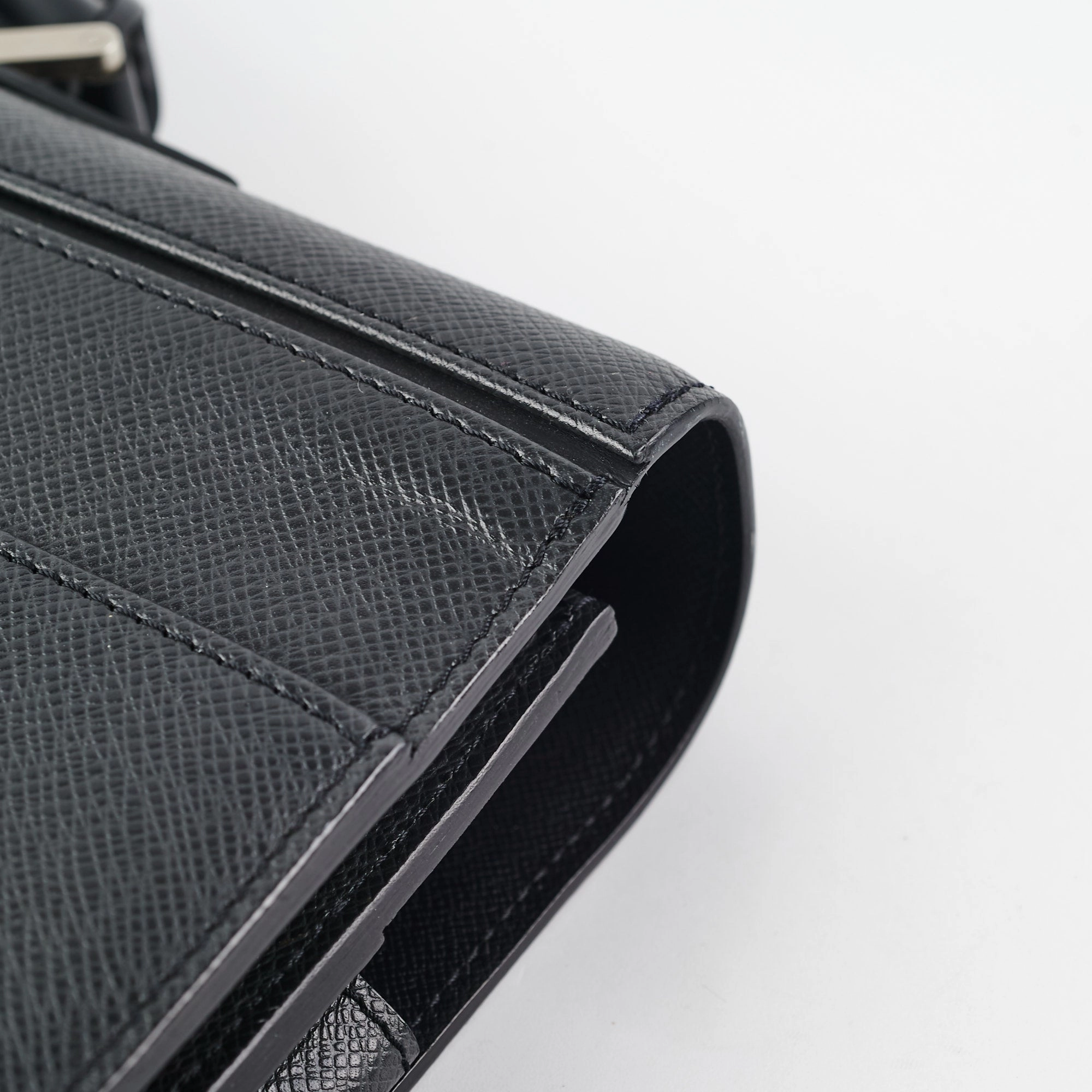 Louis Vuitton Laguito Business Briefcase Bag Black