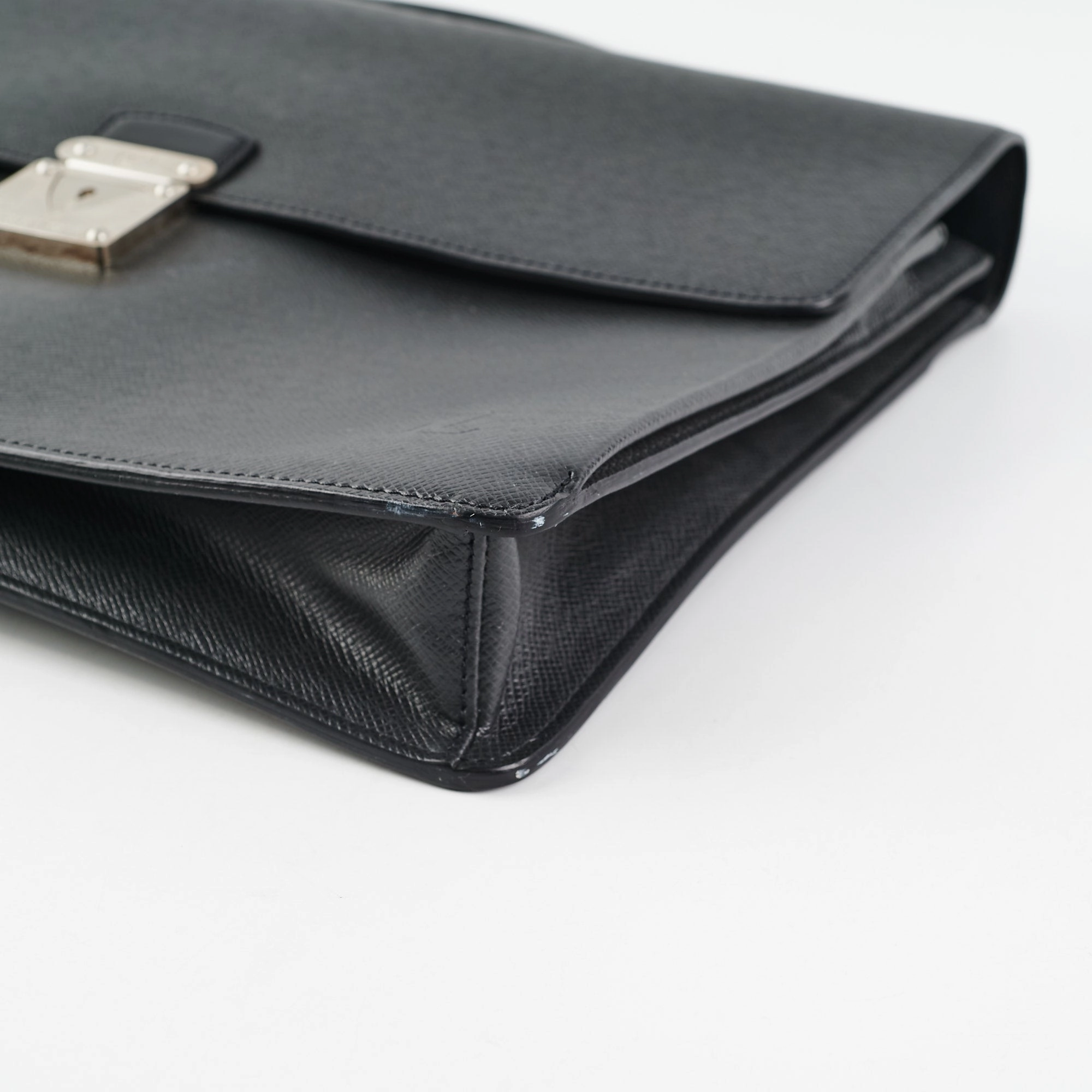 Louis Vuitton Laguito Business Briefcase Bag Black
