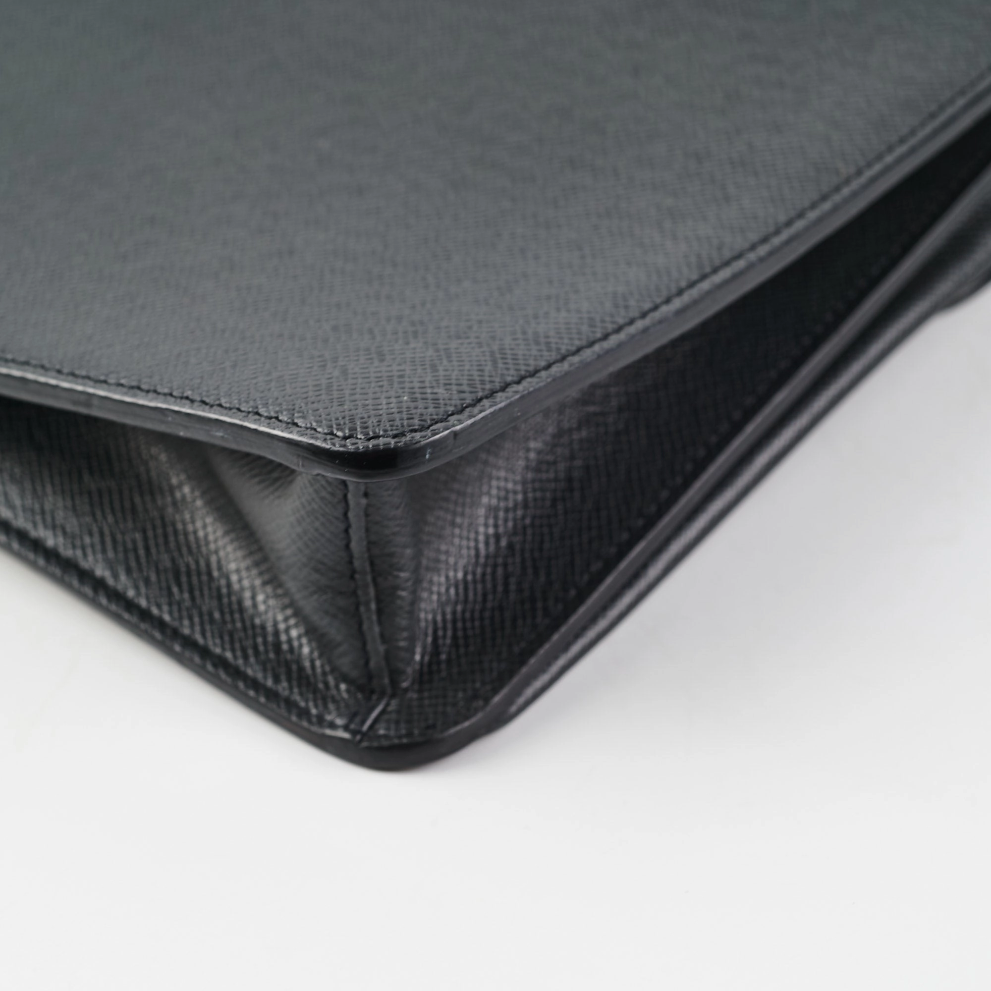 Louis Vuitton Laguito Business Briefcase Bag Black