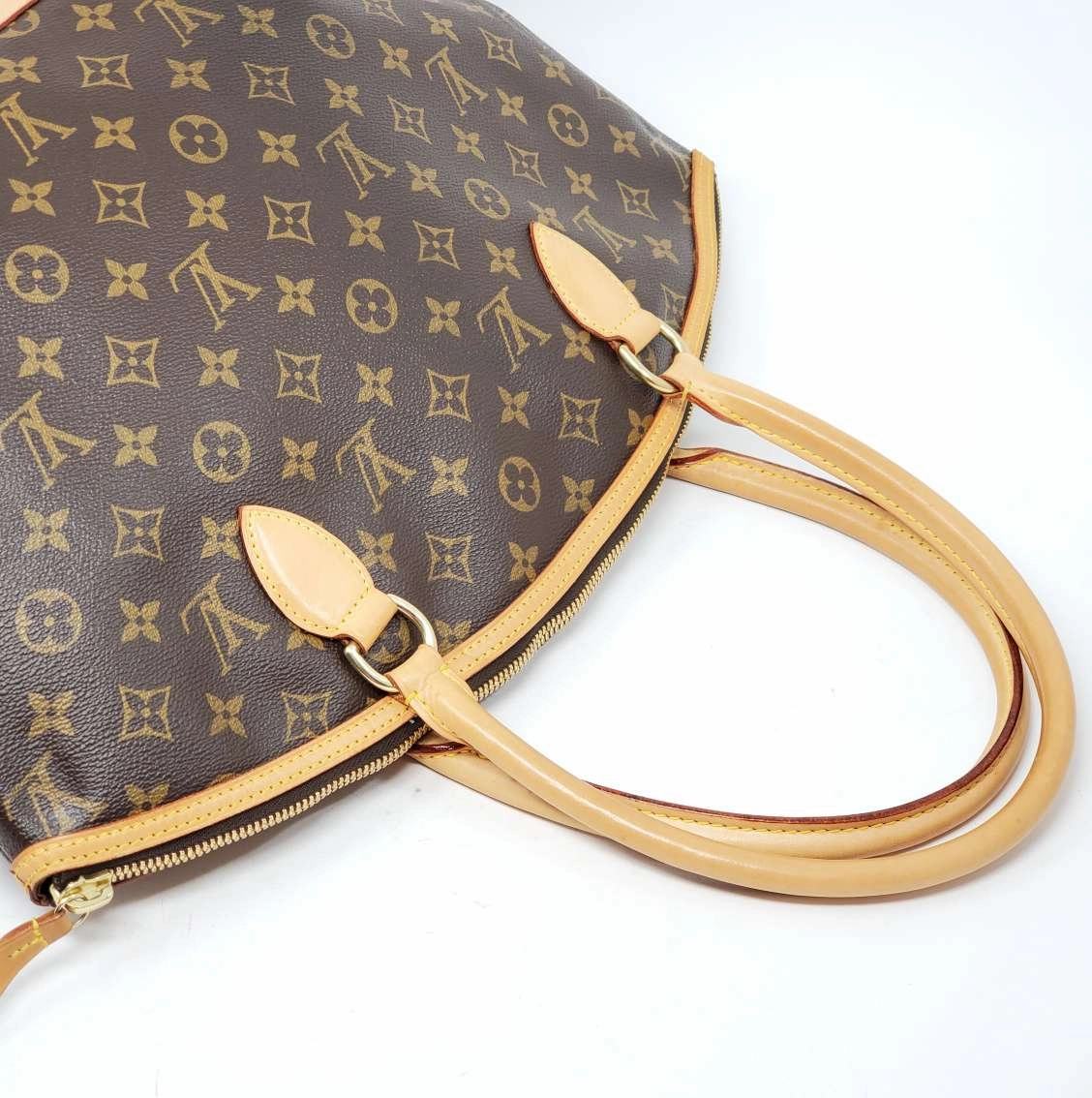 Louis Vuitton Lockit MM Monogram Shoulder Bag