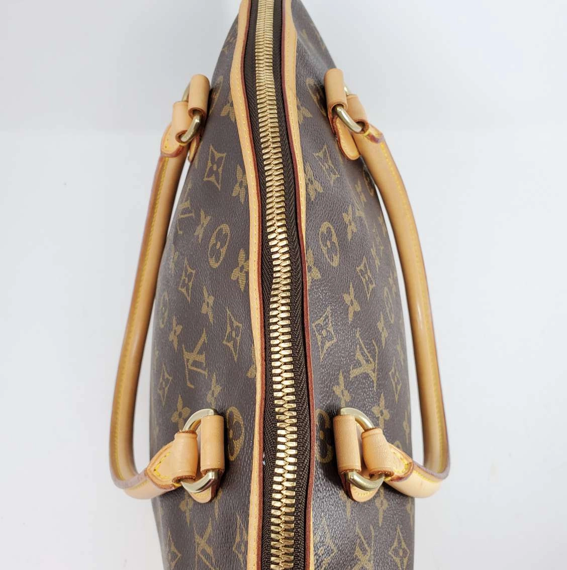 Louis Vuitton Lockit MM Monogram Shoulder Bag