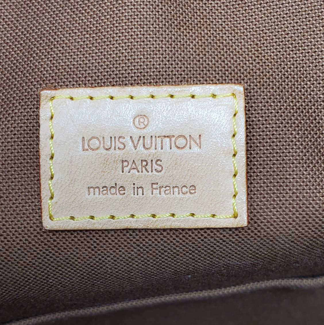 Louis Vuitton Lockit MM Monogram Shoulder Bag