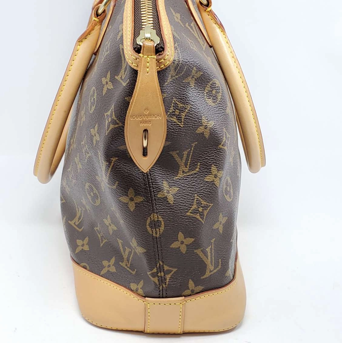 Louis Vuitton Lockit MM Monogram Shoulder Bag