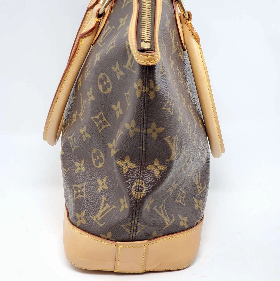 Louis Vuitton Lockit MM Monogram Shoulder Bag