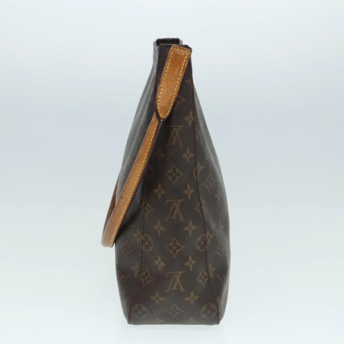 Louis Vuitton Looping Brown Canvas Shoulder Bag