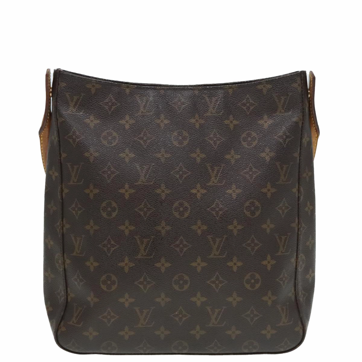 Louis Vuitton Looping Brown Canvas Shoulder Bag