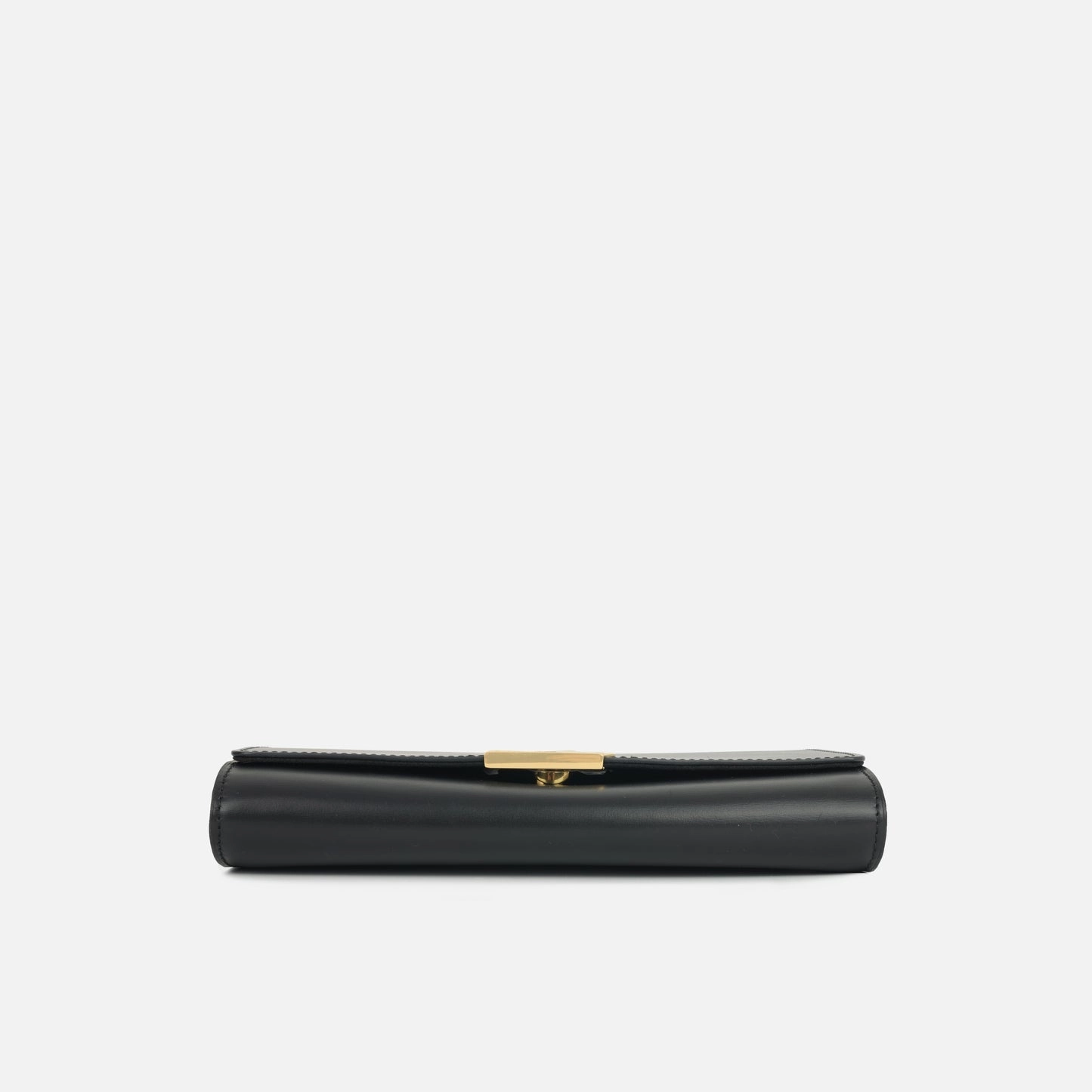Louis Vuitton Louis Vuitton - Chain Louise Clutch - Black Calfskin GHW - Pre-Loved
