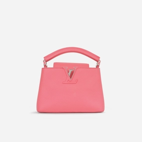 Louis Vuitton Louis Vuitton - Mini Capucines Bag - Dragonfruit Taurillon Leather SHW - Pre-loved