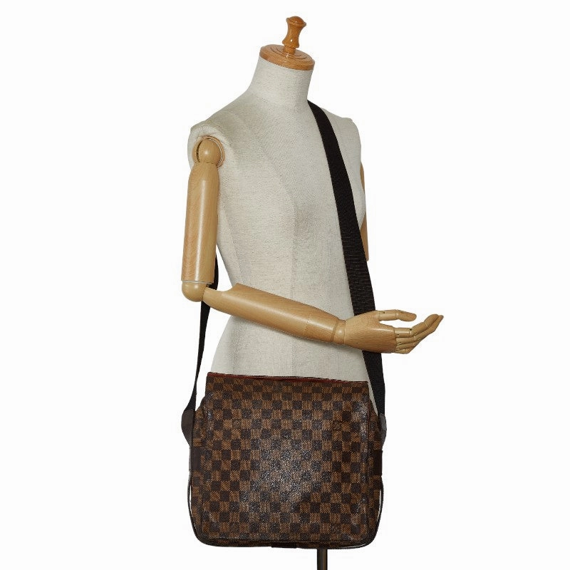 Louis Vuitton Louis Vuitton Damire N45255 Shoulder Bag PVC/Leather Brown