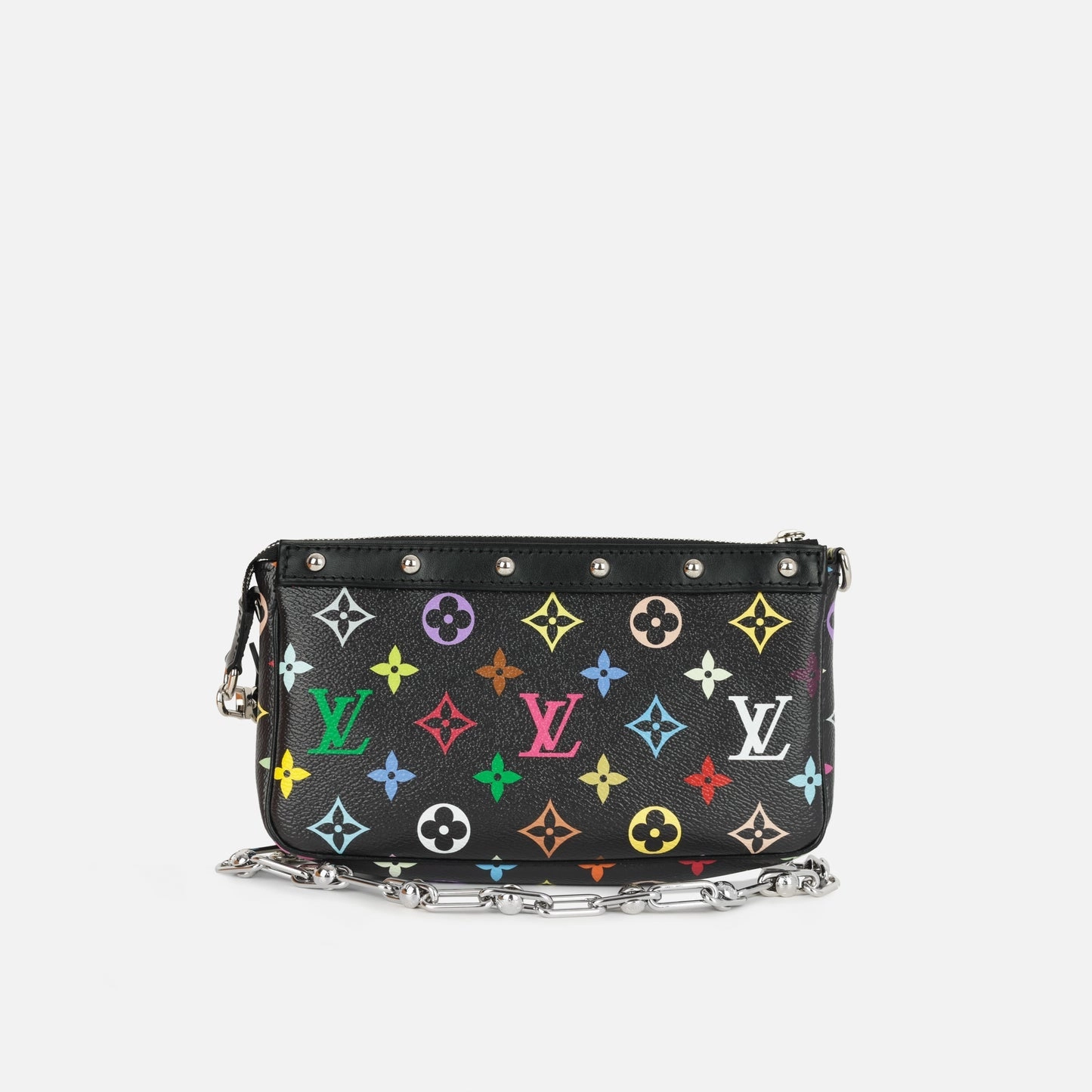 Louis Vuitton LV x TM Pochette Accessoires - Multicolore Murakami Monogram SHW - 2024 - Pre-Loved