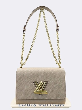Louis Vuitton M53754 Galette Epi Twist MM Turn Lock Chain Shoulder Bag