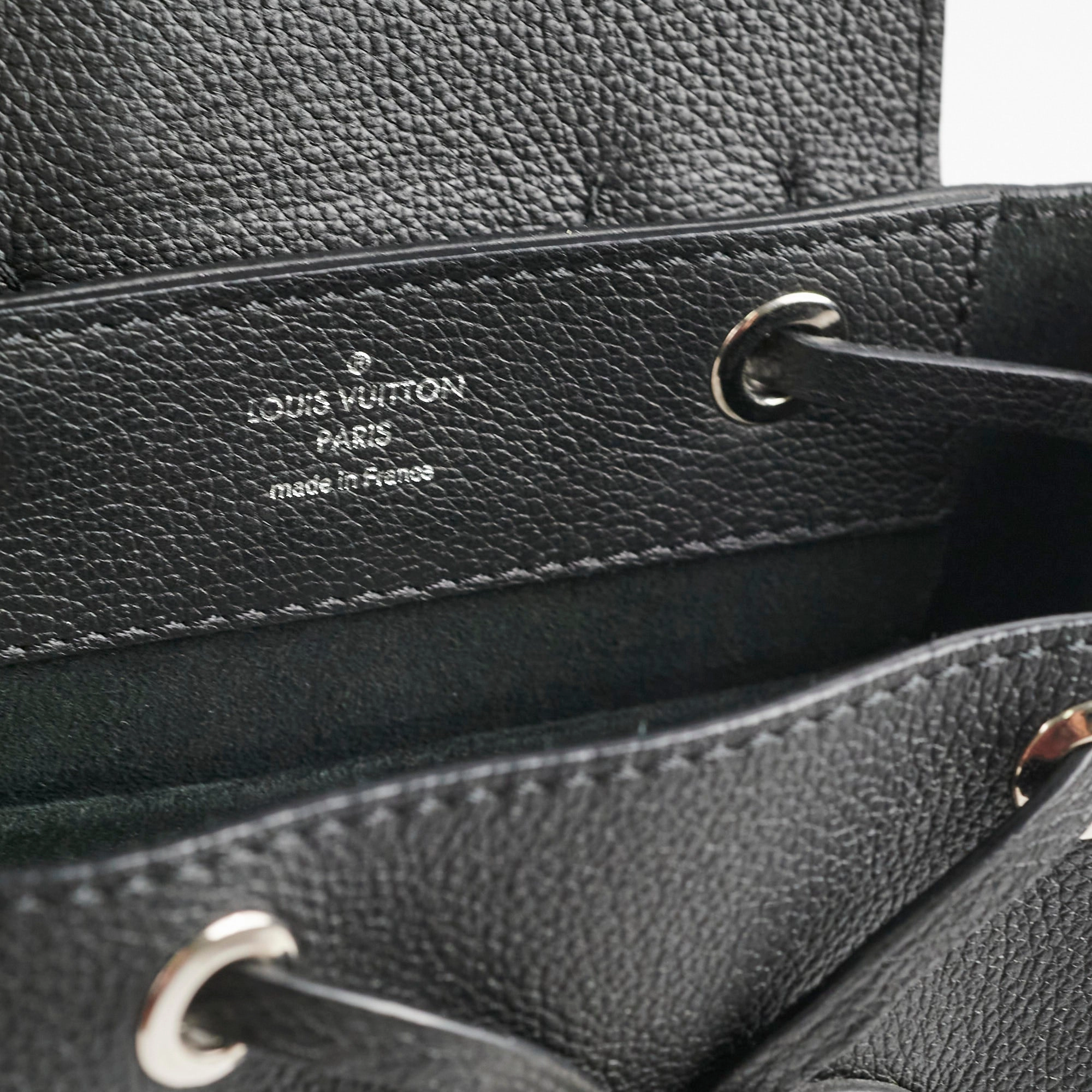 Louis Vuitton Mini Lockme Backpack Black