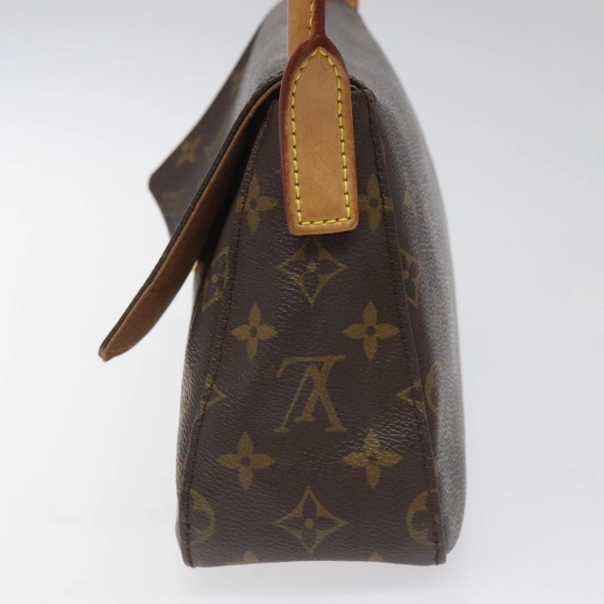 Louis Vuitton Mini Looping Brown Canvas Shoulder Bag