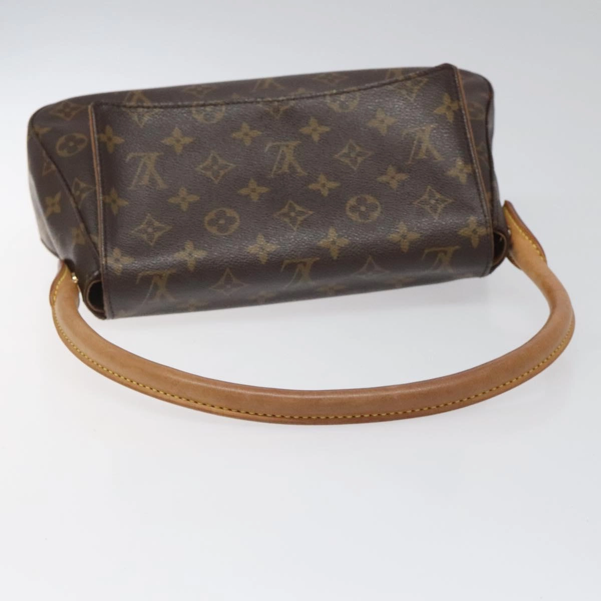 Louis Vuitton Mini Looping Brown Canvas Shoulder Bag
