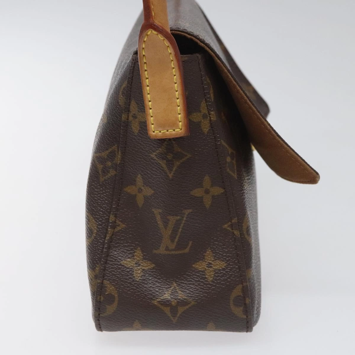 Louis Vuitton Mini Looping Brown Canvas Shoulder Bag