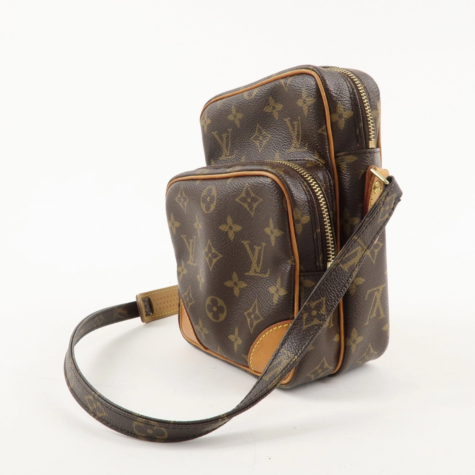 Louis Vuitton Monogram Amazone Shoulder Bag Brown M45236
