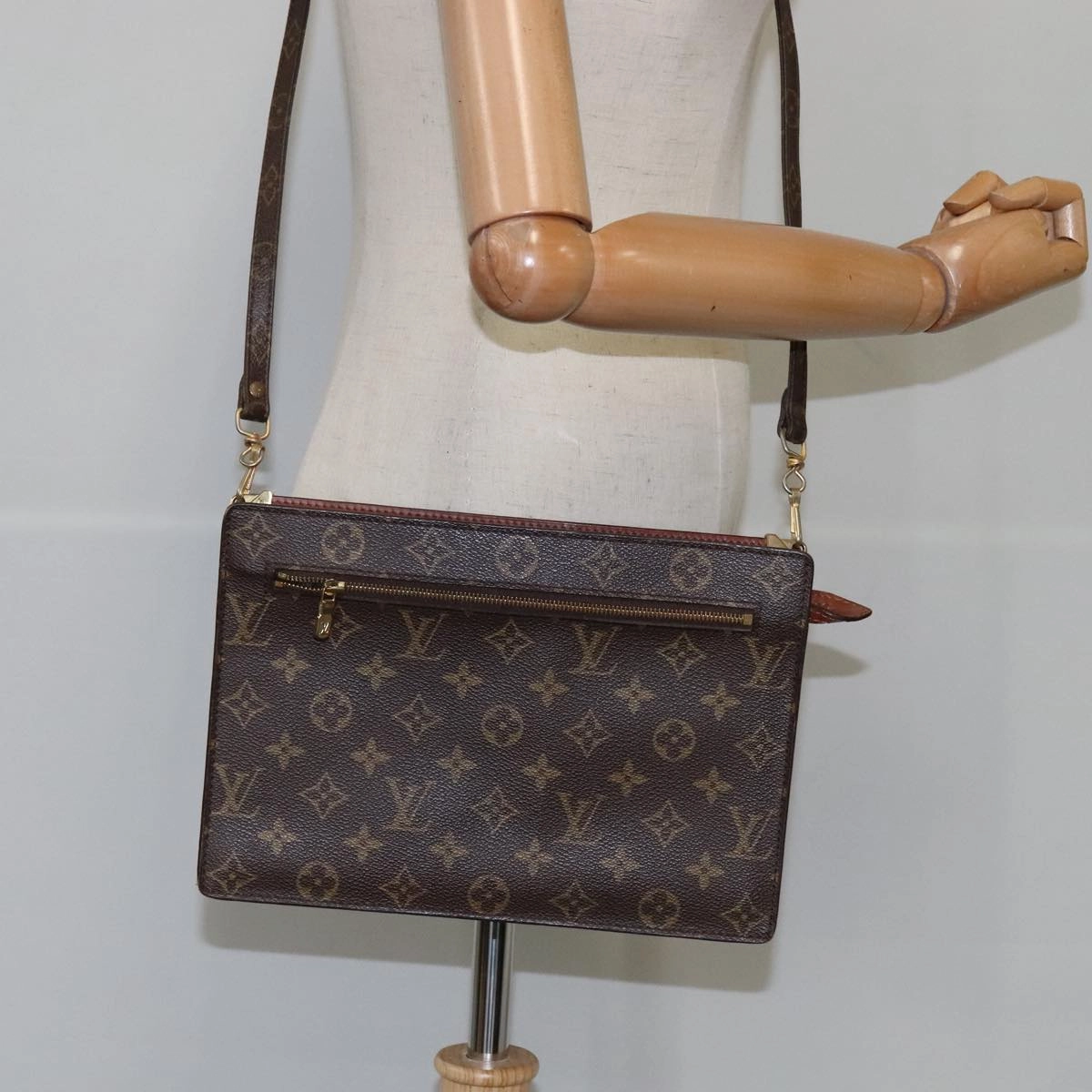 LOUIS VUITTON Monogram Angian Shoulder Bag M51205 LV 104307