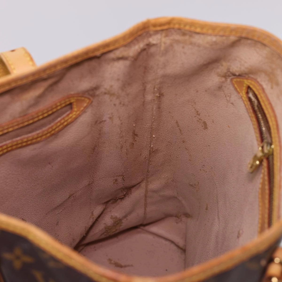 LOUIS VUITTON Monogram Bucket GM Shoulder Bag M42236 LV 40523