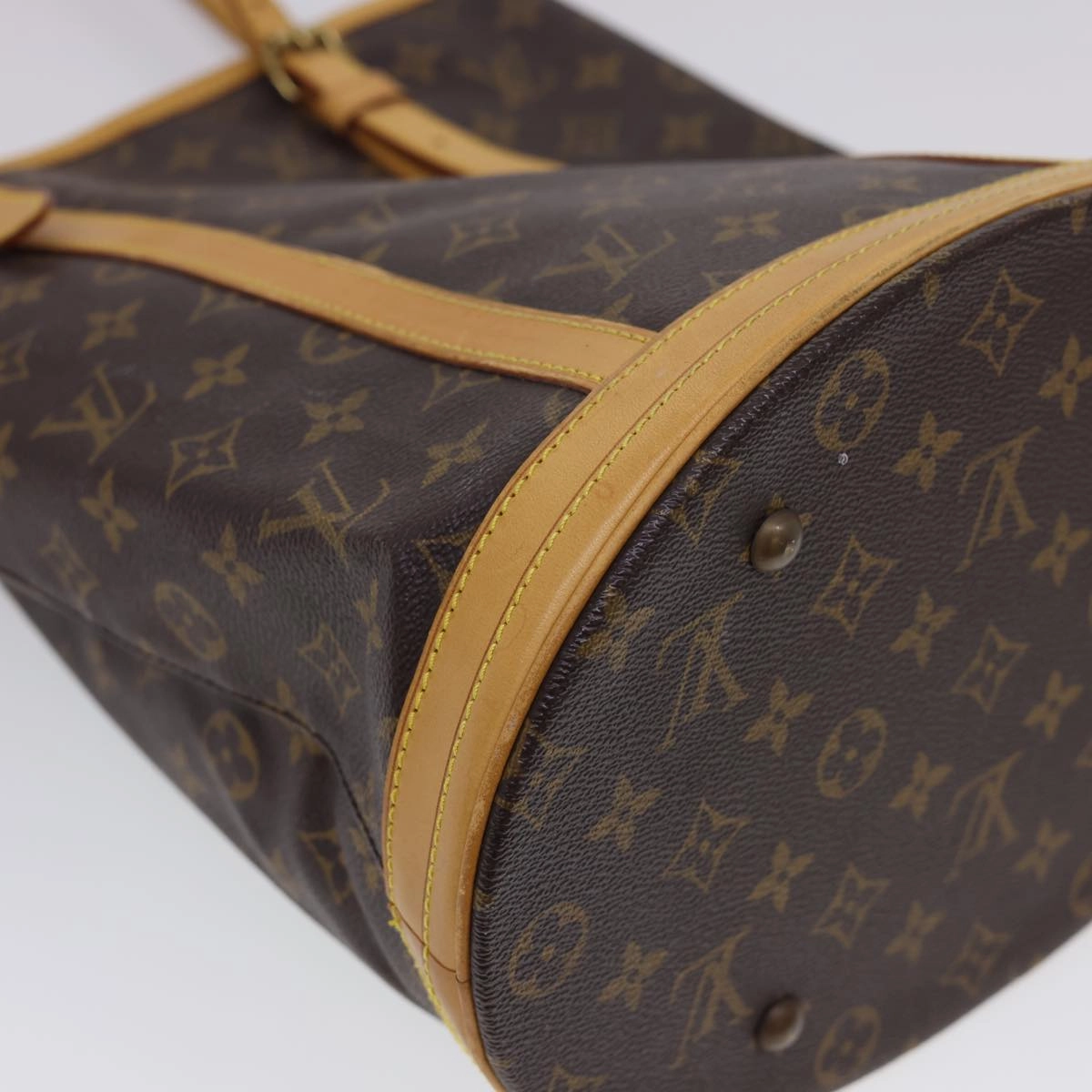 LOUIS VUITTON Monogram Bucket GM Shoulder Bag M42236 LV 40523