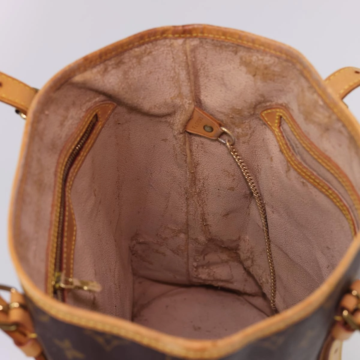 LOUIS VUITTON Monogram Bucket GM Shoulder Bag M42236 LV 40523