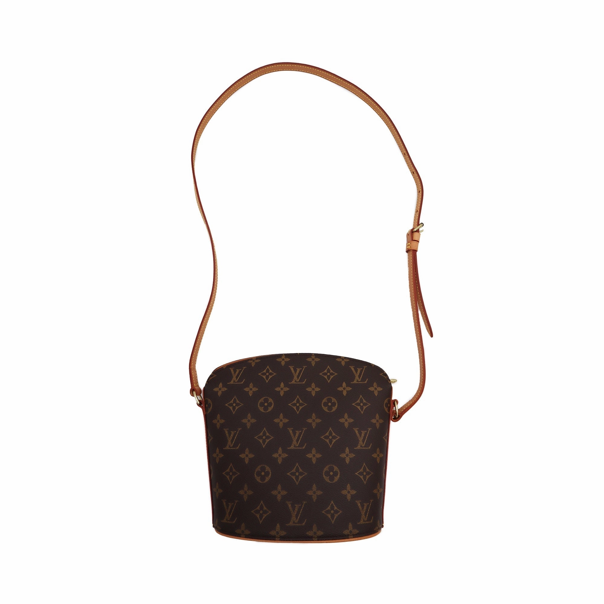 Louis Vuitton Monogram Canvas Drouot Crossbody Bag VI1001
