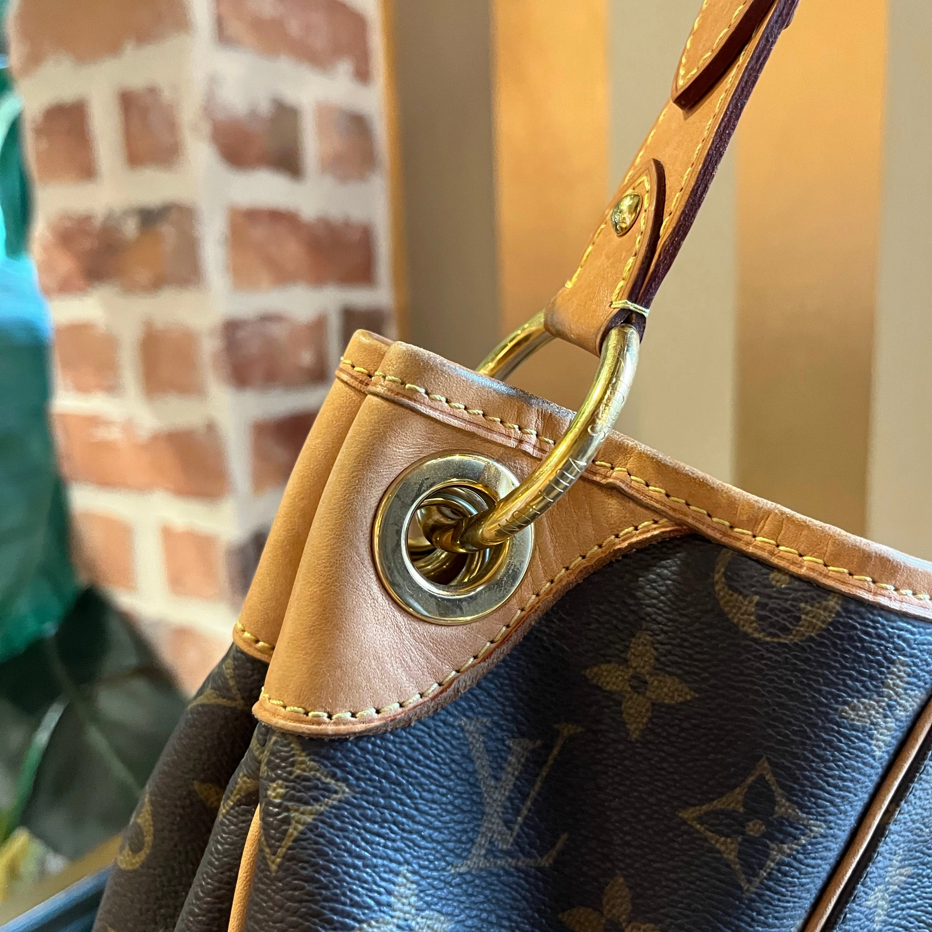 LOUIS VUITTON Monogram Canvas Galliera PM Bag