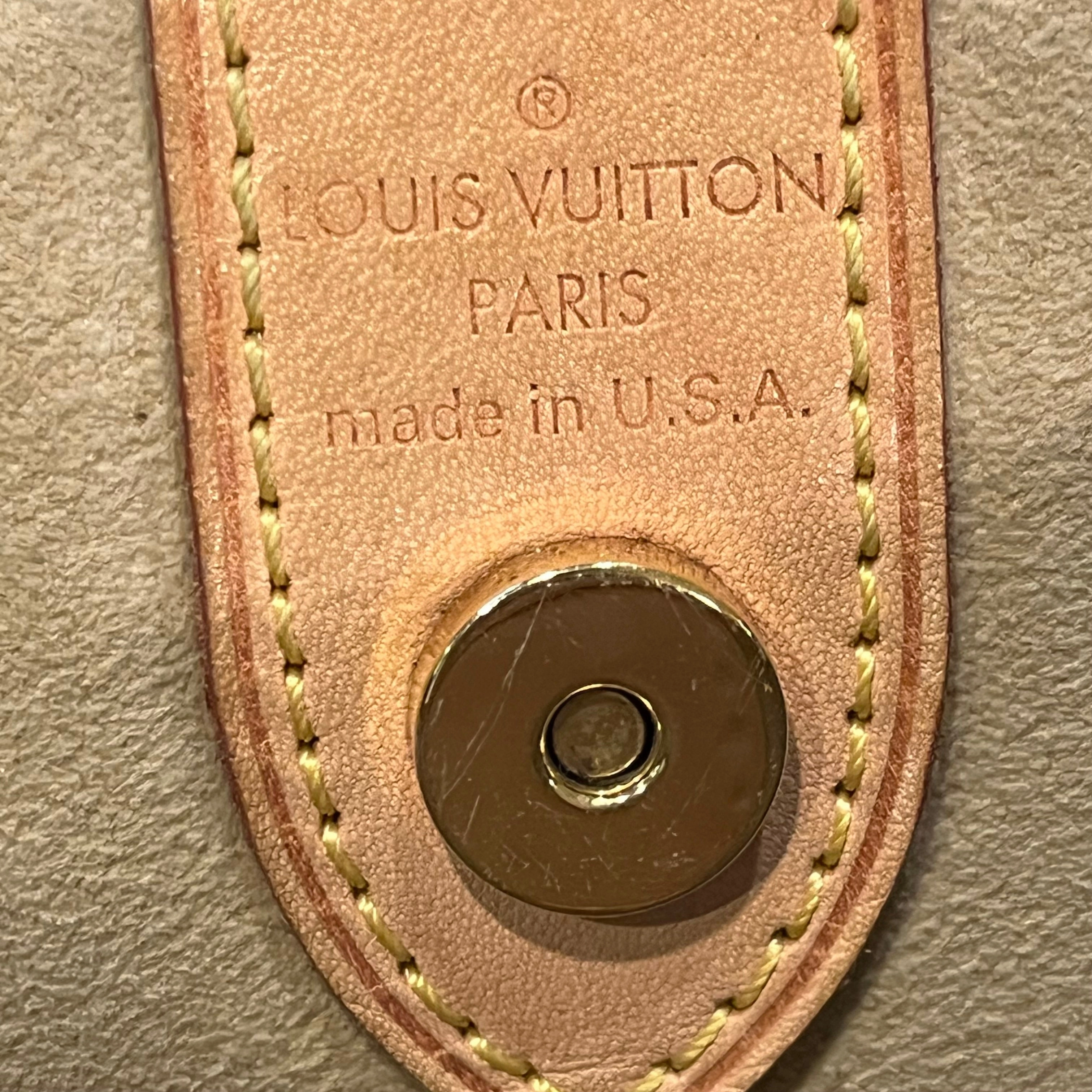 LOUIS VUITTON Monogram Canvas Galliera PM Bag