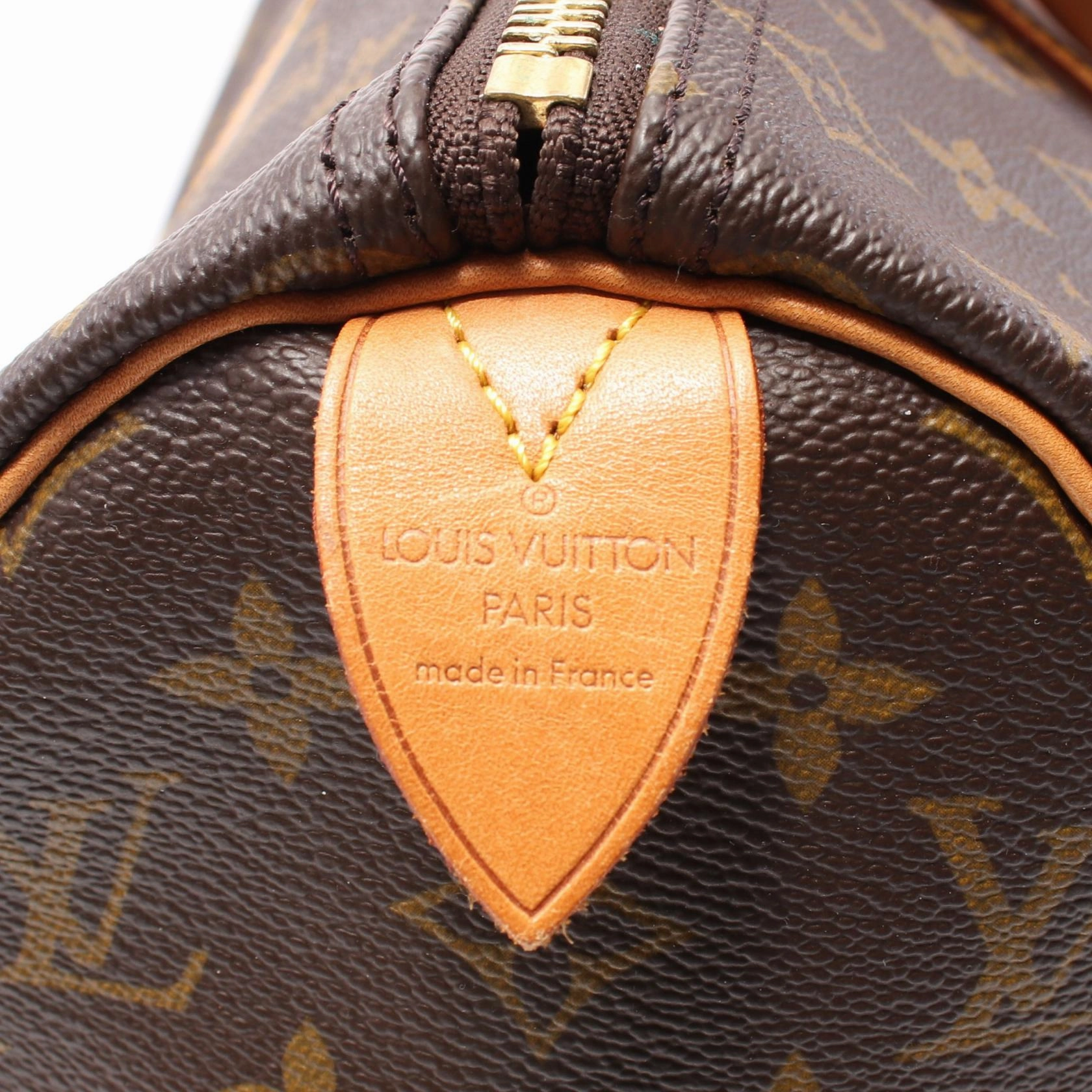 Louis Vuitton Monogram Canvas Leather Keepall 45 Bag