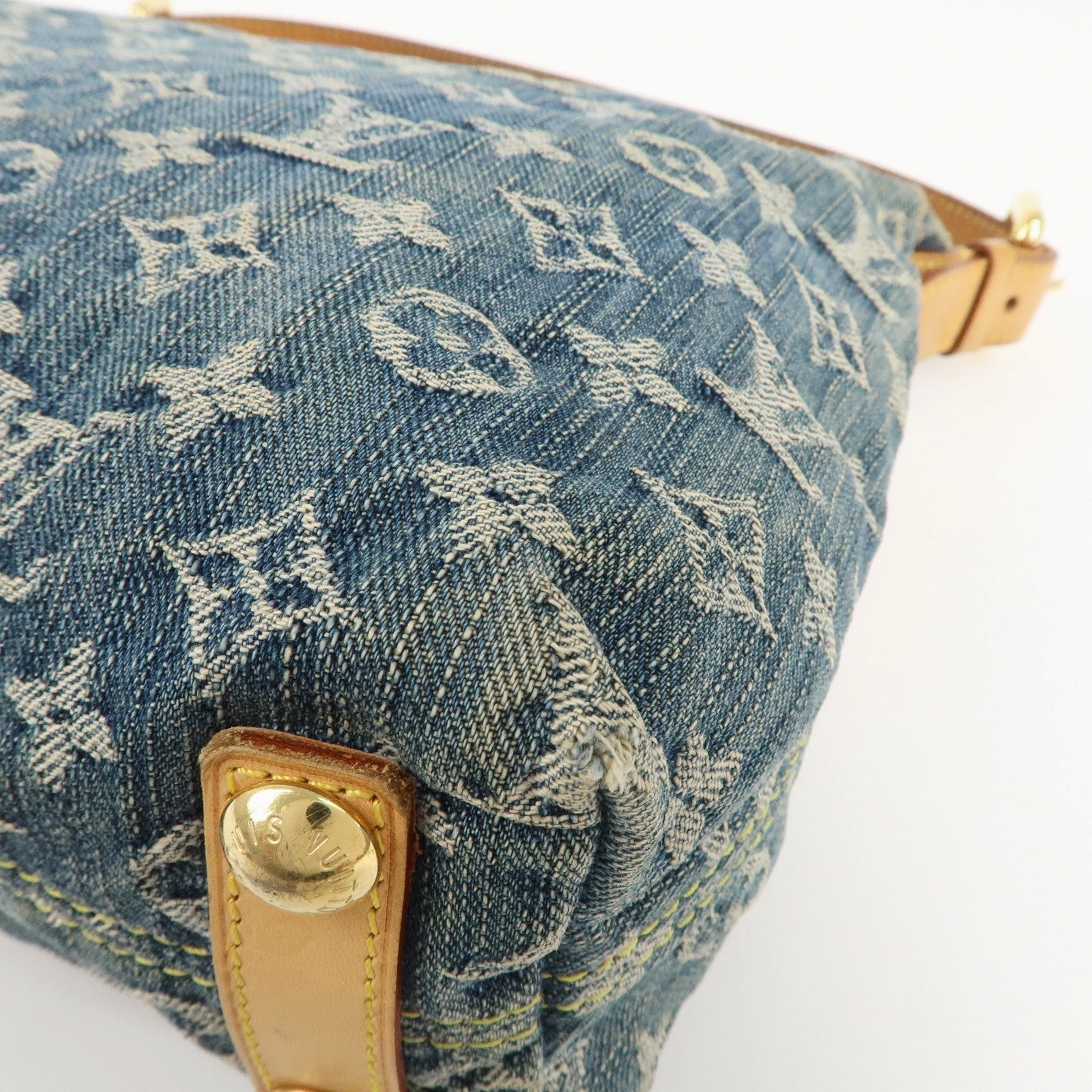 Louis Vuitton Monogram Denim Baggy PM Shoulder Bag M95049
