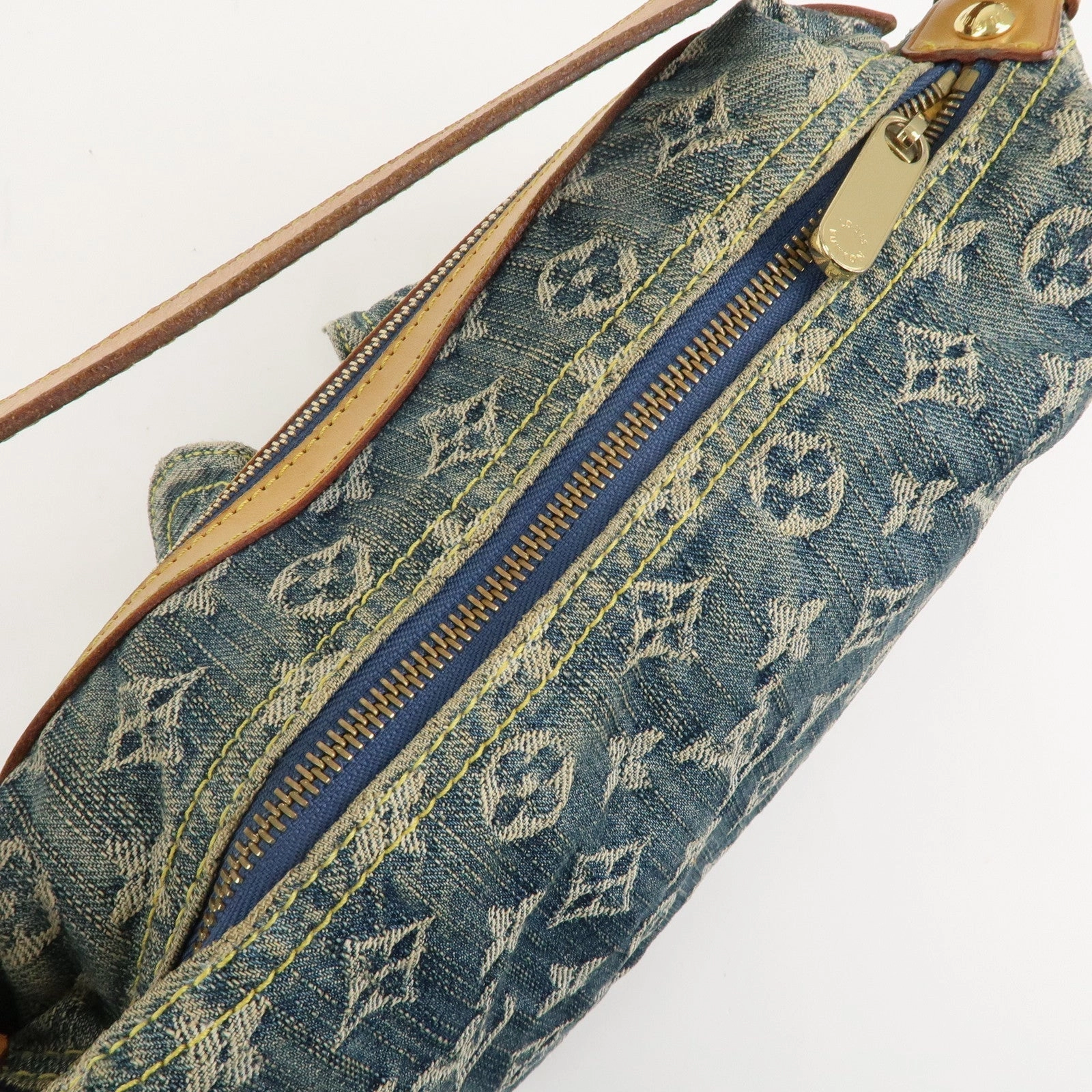 Louis Vuitton Monogram Denim Baggy PM Shoulder Bag M95049