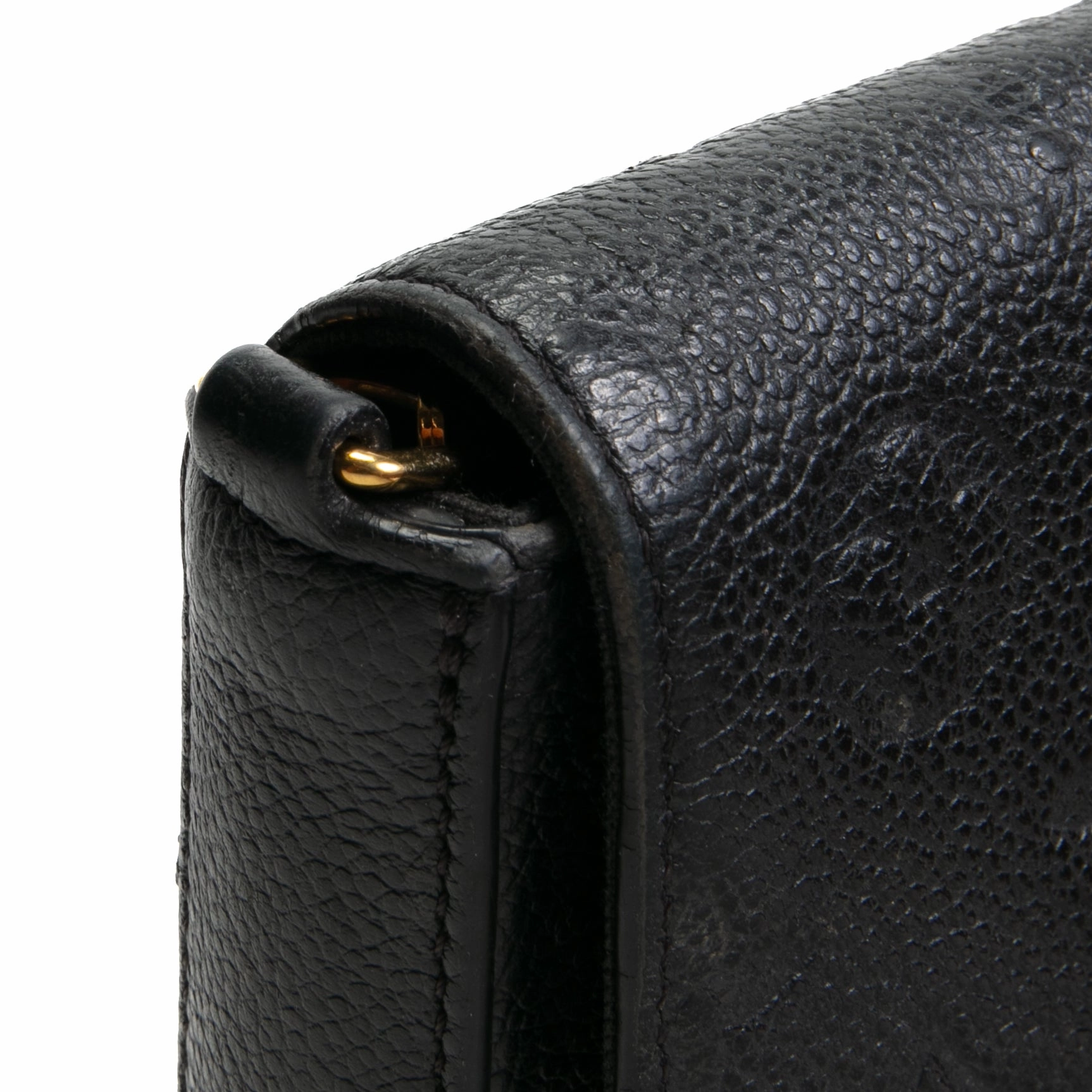 LOUIS VUITTON Monogram Empreinte Felicie Pochette - Black OUTLET FINAL SALE