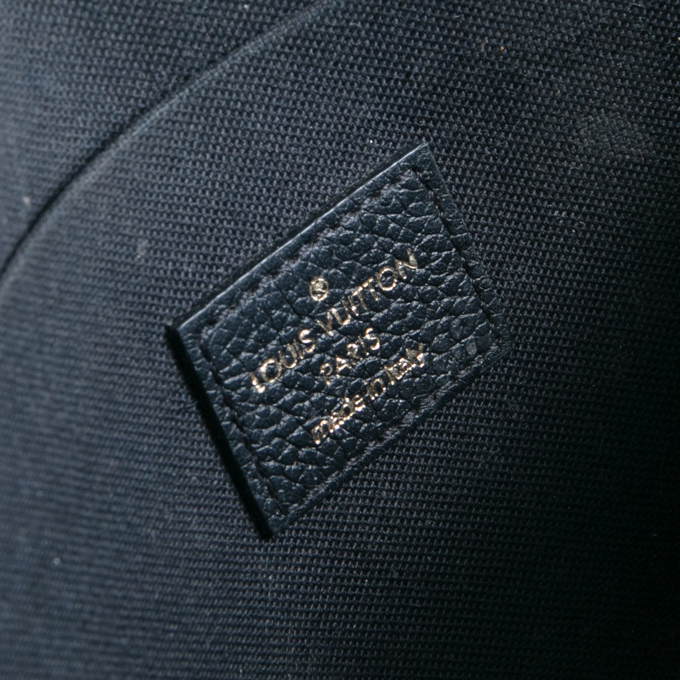 LOUIS VUITTON Monogram Empreinte Felicie Pochette - Black OUTLET FINAL SALE