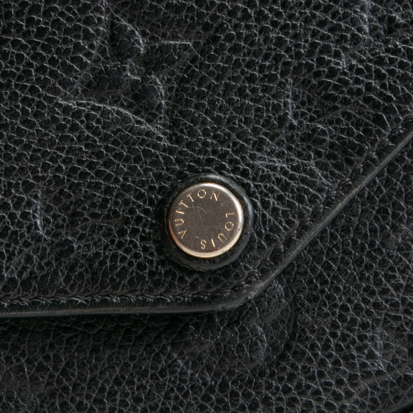 LOUIS VUITTON Monogram Empreinte Felicie Pochette - Black OUTLET FINAL SALE