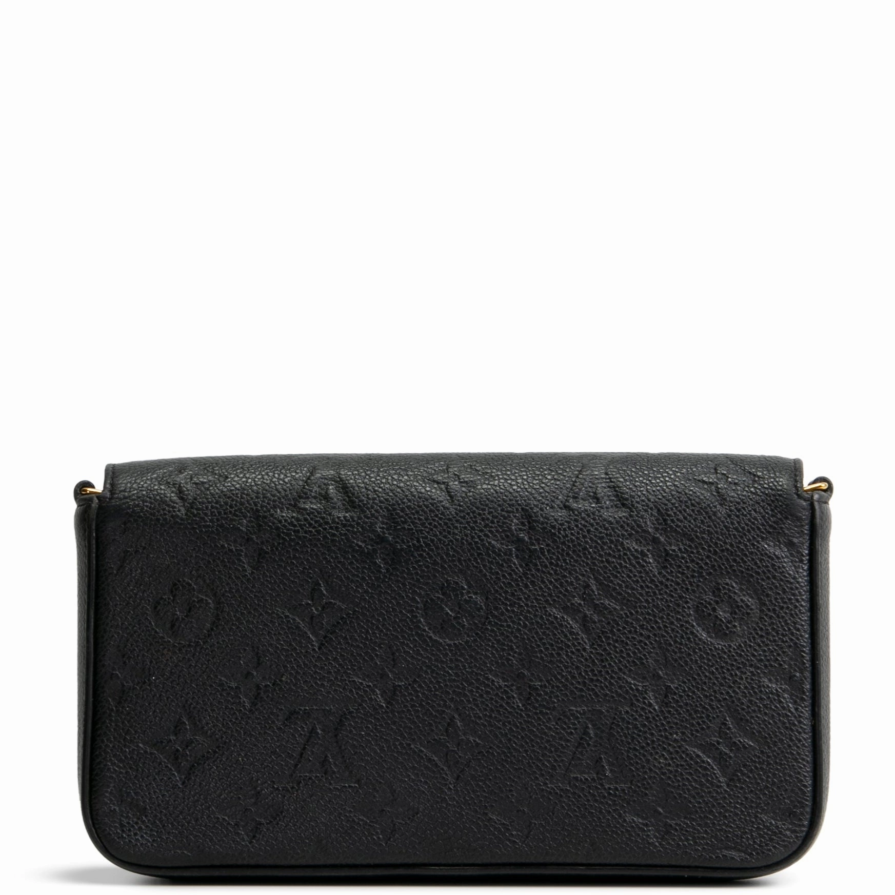 LOUIS VUITTON Monogram Empreinte Felicie Pochette - Black OUTLET FINAL SALE