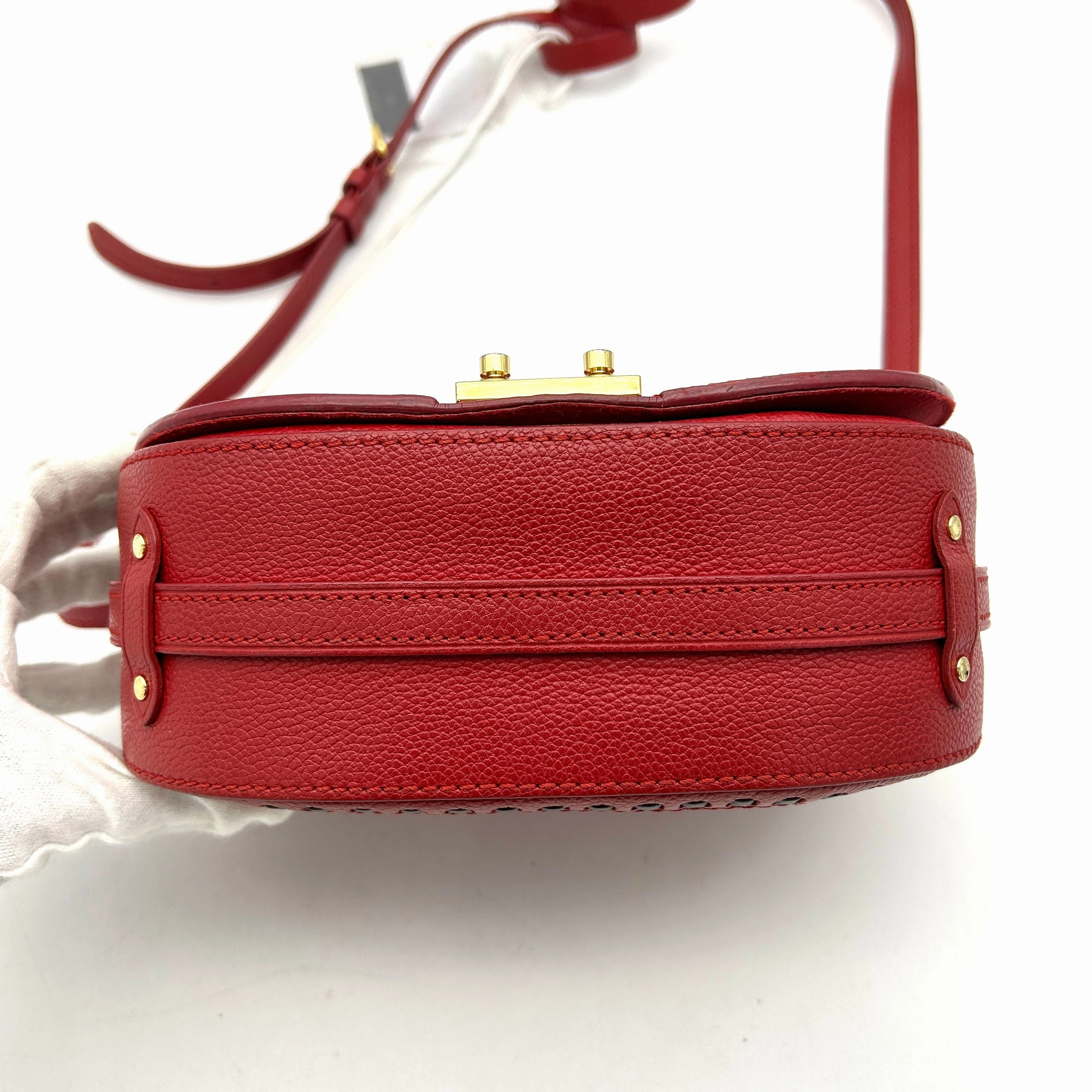 Louis Vuitton Monogram Empreinte Junot Crossbody - Red Crossbody Bags, Handbags LA31061