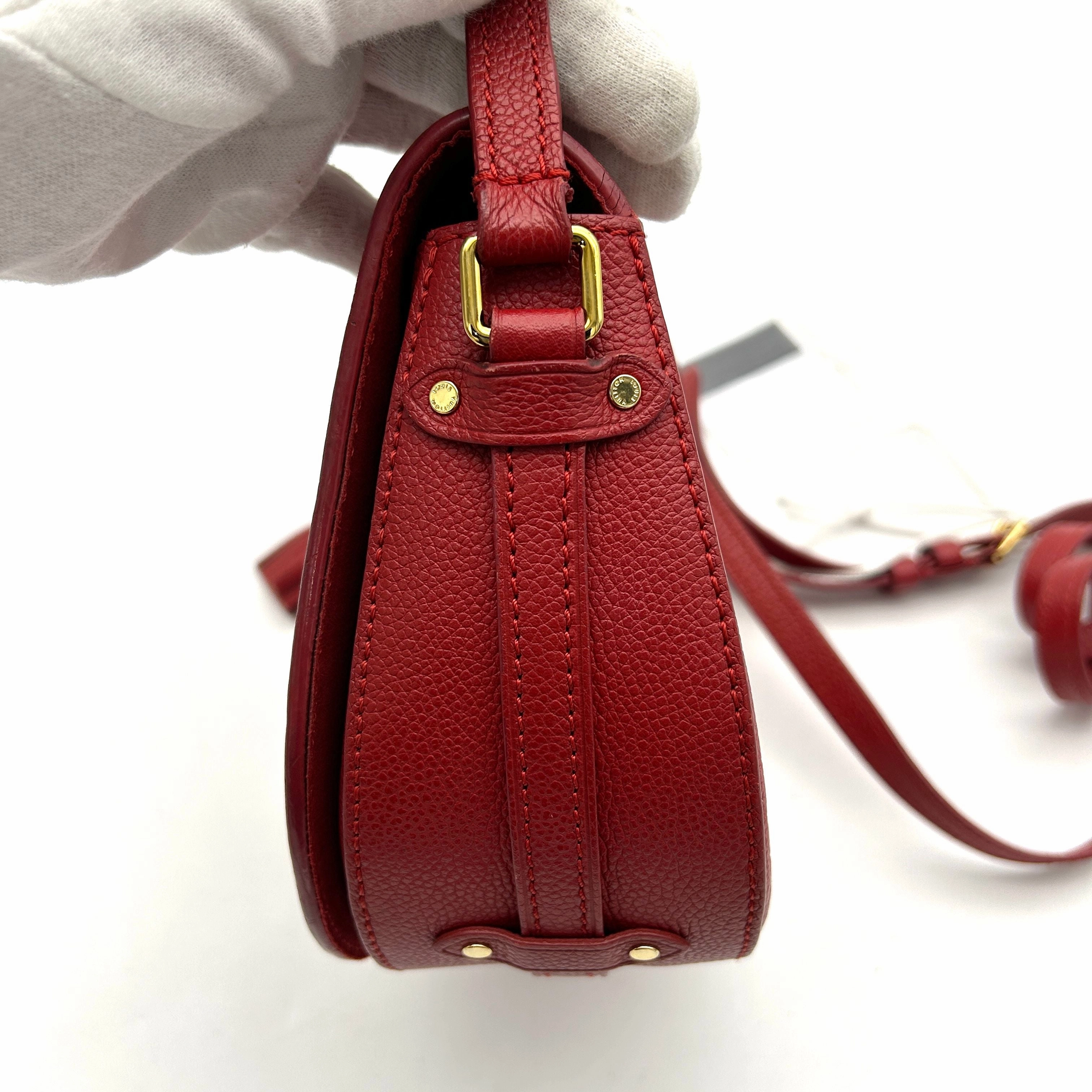 Louis Vuitton Monogram Empreinte Junot Crossbody - Red Crossbody Bags, Handbags LA31061