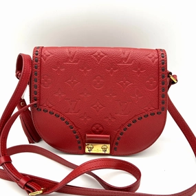 Louis Vuitton Monogram Empreinte Junot Crossbody - Red Crossbody Bags, Handbags LA31061