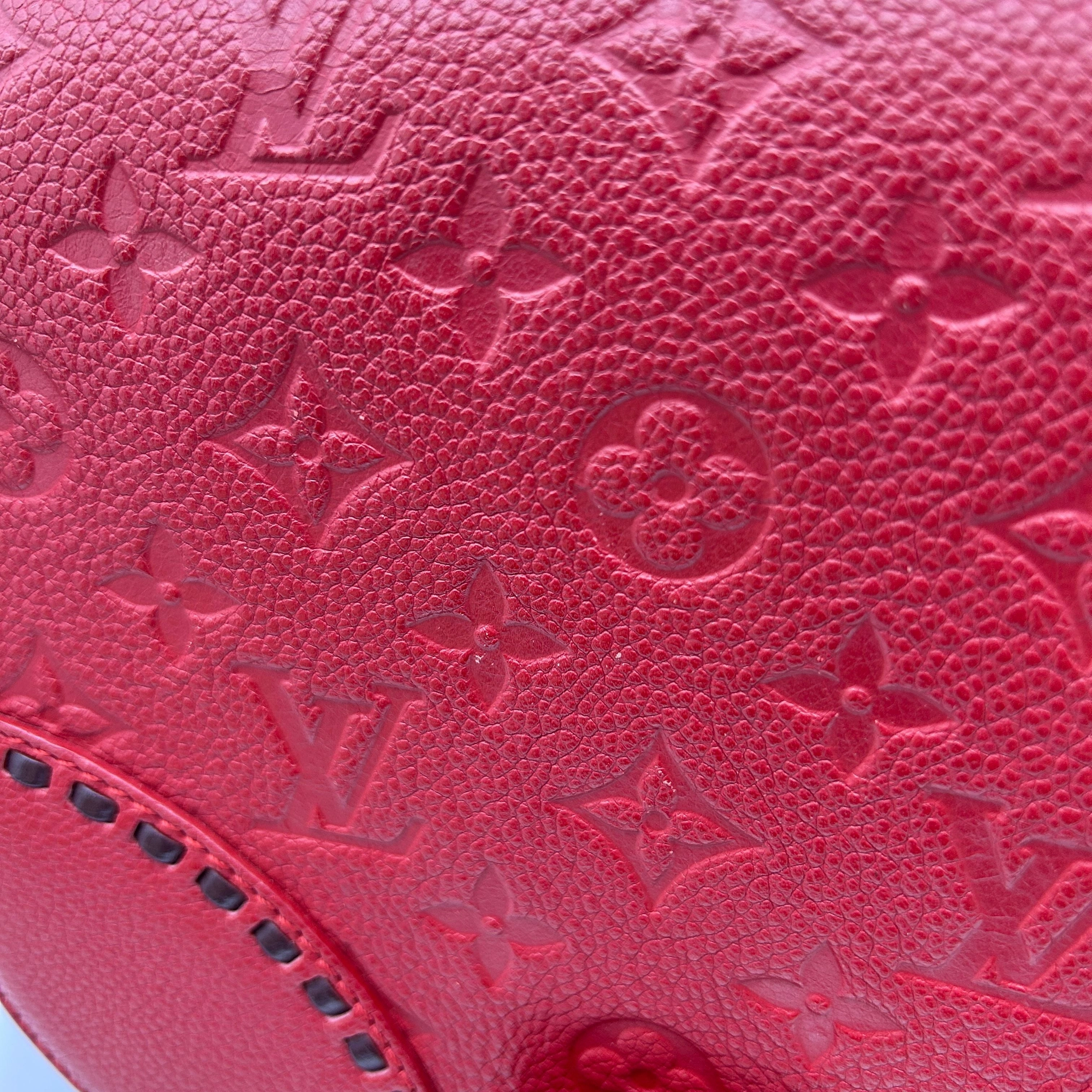 Louis Vuitton Monogram Empreinte Junot Crossbody - Red Crossbody Bags, Handbags LA31061