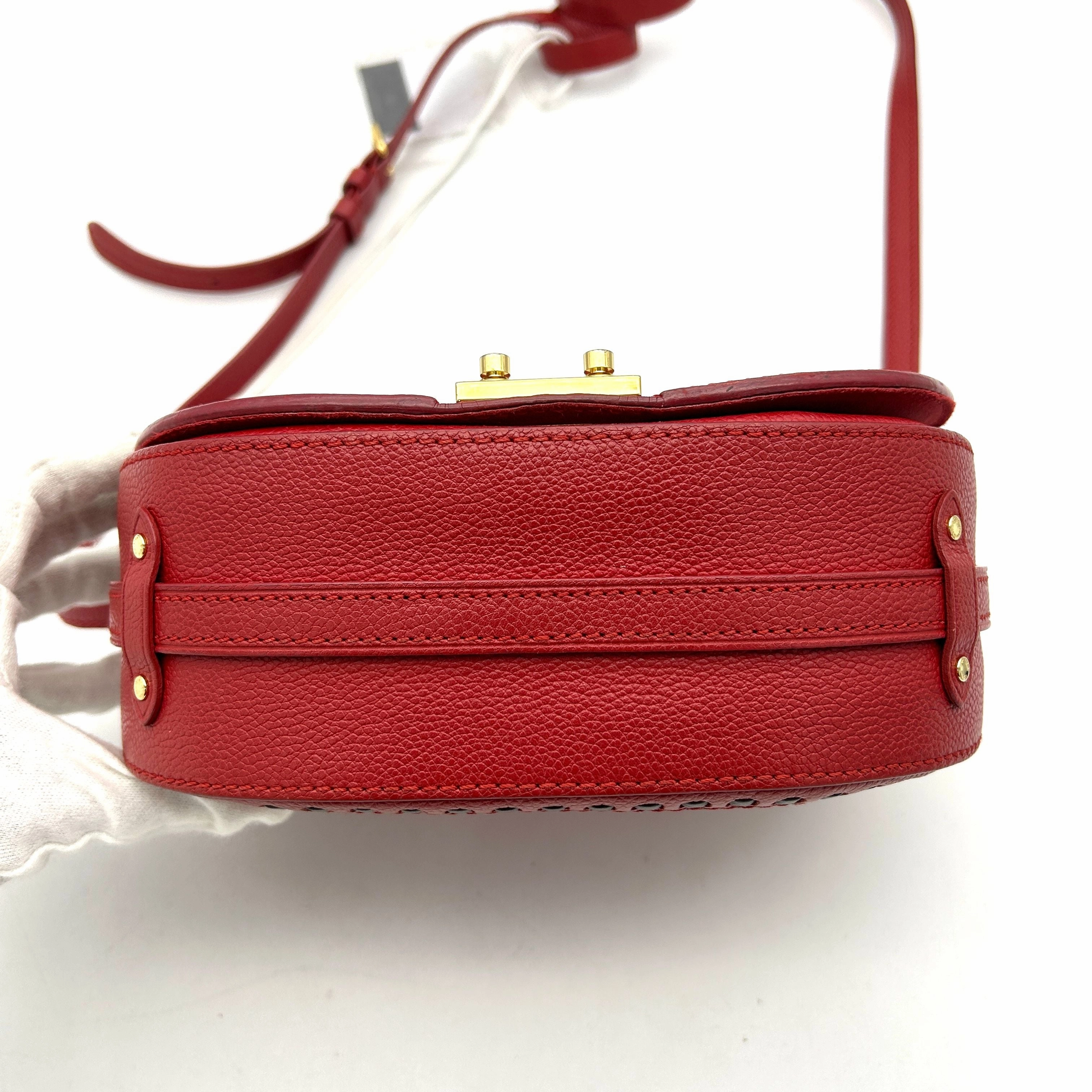 Louis Vuitton Monogram Empreinte Junot Crossbody - Red Crossbody Bags, Handbags LA31061