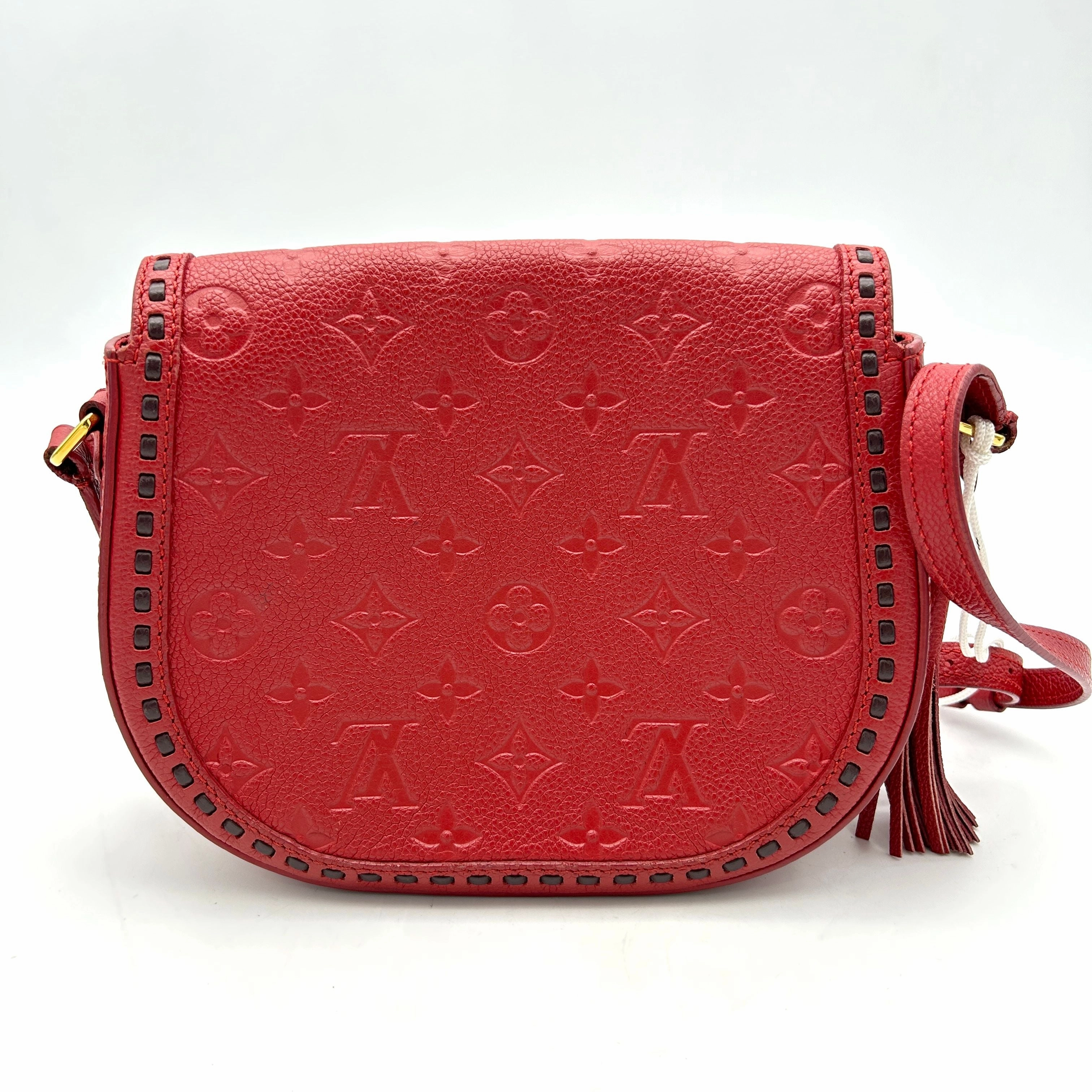 Louis Vuitton Monogram Empreinte Junot Crossbody - Red Crossbody Bags, Handbags LA31061