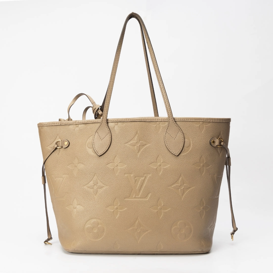 Louis Vuitton Monogram Empriente Leather Neverfull MM Tote