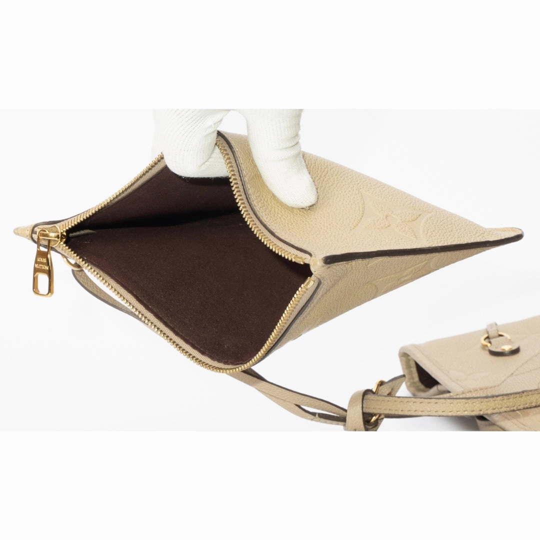 Louis Vuitton Monogram Empriente Leather Neverfull MM Tote